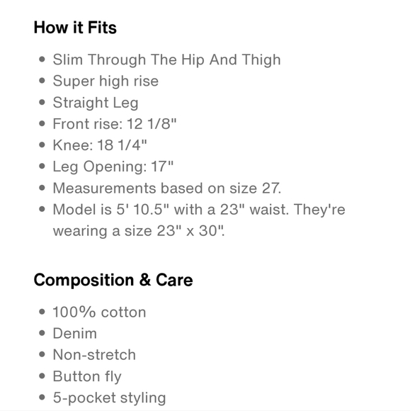 Levi's Ribcage Straight Ankle W29 L27 - Picture 5 of 7